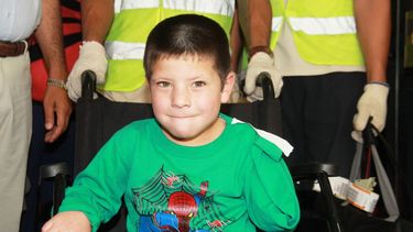 El pequeño Ismael llegó a San Juan