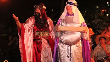 En Casa de Gobierno, familiares de funcionarios protagonizaron un Belén