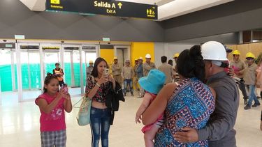 Videos: chochos con cómo va quedando la terminal