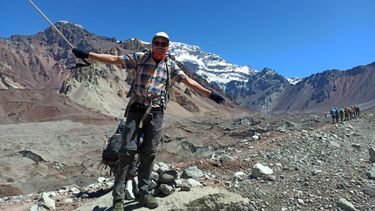 Quién es Bebo Espejo, el sanjuanino que busca conquistar el Himalaya