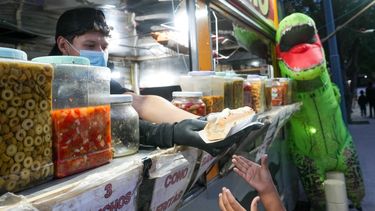 La gente se está acostumbrando poco a poco a concurrir al Parque Belgrano.