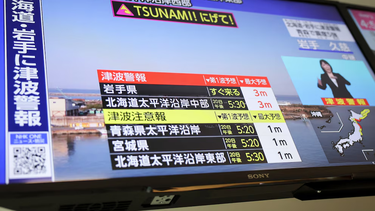 Terremoto y tsunami en Japón: reportan una suba del mar de 80 centímetros en el puerto de Kuji