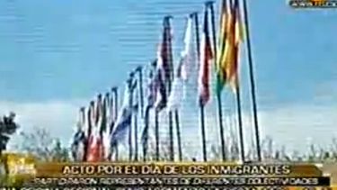 Los inmigrantes celebraron su día