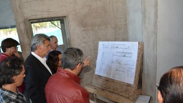 Teatro de Rawson, con avance a paso firme