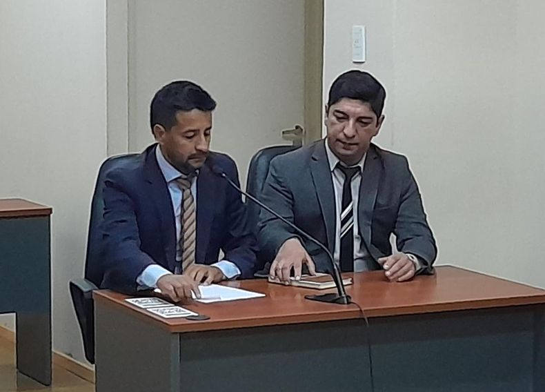 Abogados defensores, Juan Fonzalida y Eduardo Salazar.&nbsp;