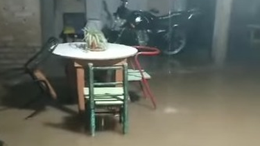 La tormenta que se registró en San Juan durante la madrugada de este viernes afectó intensamente a Albardón.