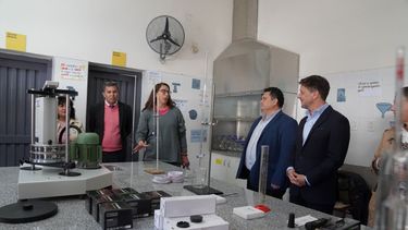 Una escuela de Calingasta inauguró su laboratorio para formar a sus estudiantes en Minería