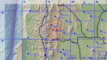 Un sismo de grado 3 se percibió en San Juan