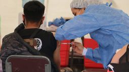 Furor por las vacunas sin turno en El Villicum