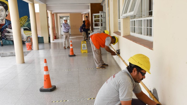 Relevan las escuelas para conocer el estado de la red de gas y de los artefactos. El mes que viene iniciarán las reparaciones.