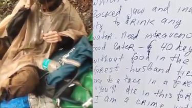 Una mujer fue encadenada a un árbol y abandonada en un bosque de la India para que muriera de hambre
