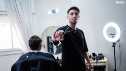 ¿Chau degradé? Messi impone nuevo look y San Juan lo siente