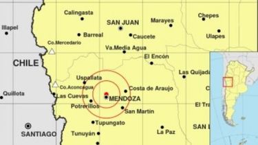 Esta vez le tocó a Mendoza: fuerte sismo en Las Heras
