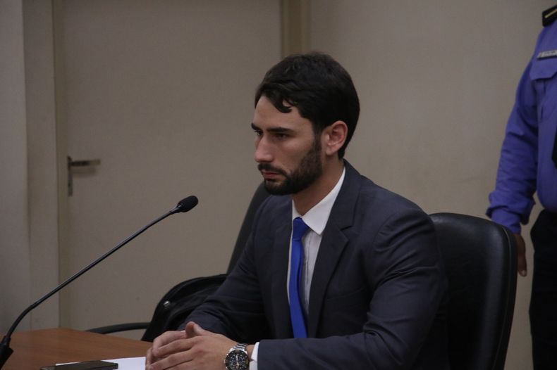 En soledad. Así estuvo el abogado defensor de Juan Pablo Echegaray, Joaquín Moine