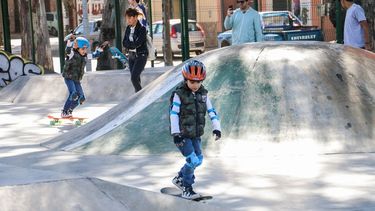 La alegría de los peques copa el hermoso domingo sanjuanino
