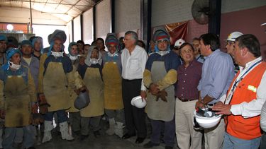 Capacitaron para Pascua Lama a 37 soldadores