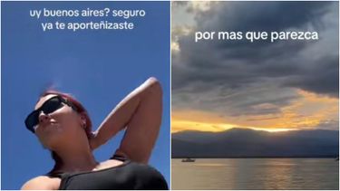 Una sanjuanina residente en Buenos Aires confesó que extraña los encantos de la provincia y se volvió viral