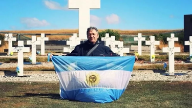 Dolor por el ex combatiente sanjuanino que murió en la previa del desfile del 25 de Mayo