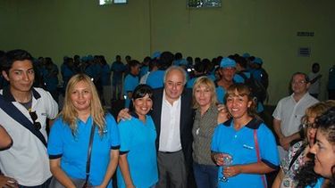 El intendente Marcelo Lima agasajó a los chicos del ECO