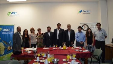 El Alcalde de Coquimbo visitó Pocito