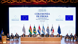 Entró hoy en vigencia de forma provisional el acuerdo comercial UE-Mercosur: qué implica para la Argentina Entró hoy en vigencia de forma provisional el acuerdo comercial UE-Mercosur: qué implica para la Argentina