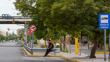 El paro general en San Juan: postales de una jornada con servicios suspendidos