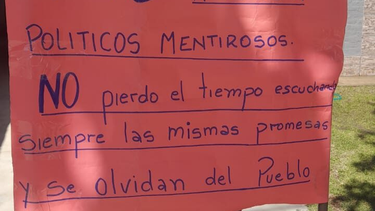 No atiendo a políticos mentirosos, el reclamo de una vecina de Valle Fértil que se hizo viral
