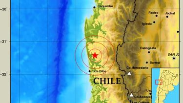 Una nueva réplica del terremoto en Chile se sintió en San Juan