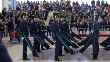 En la previa del 9 de Julio, relevo de la Guardia de Honor
