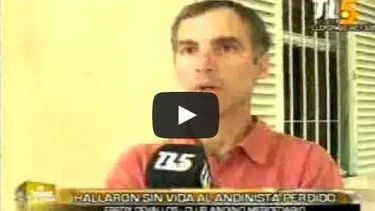 El cuerpo del andinista mendocino permanece en la montaña