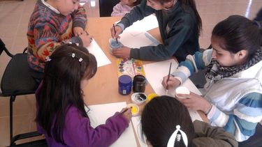 En Chimbas los chicos saben divertirse