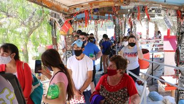 La Difunta a pleno: postales de la devoción en pandemia