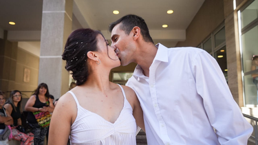 Seis parejas sanjuaninas eligieron el Día de los Enamorados para sellar su amor