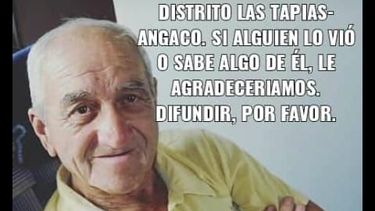 Angaco: un abuelito de 83 años salió a la casa de su hijo y nunca más volvió