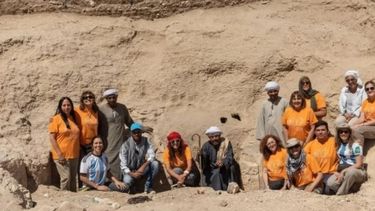 Científicos argentinos lograron un importante descubrimiento en Egipto.