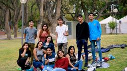 Un clásico: el Parque de Mayo no faltó a su cita con la primavera