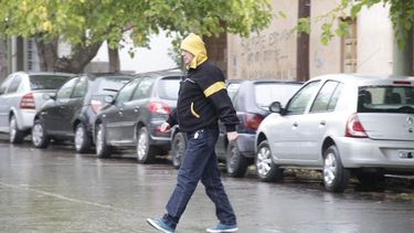 A la ola de frío polar se le sumó la llovizna
