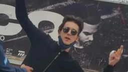 Provocador. Esta foto de Rodrigo Cid fue tomada tras el accidente que protagonizó en 2021. Provocador. Esta foto de Rodrigo Cid fue tomada tras el accidente que protagonizó en 2021.