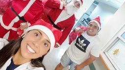 Los niños del Hospital Rawson tuvieron su regalo de Navidad