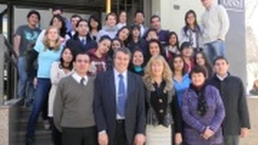 La UNSJ recibió a 22 estudiantes extranjeros La UNSJ recibió a 22 estudiantes extranjeros