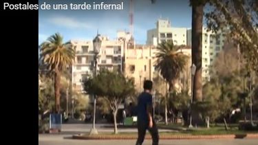 Postales de una tarde literalmente infernal