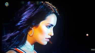 Lali conquistó en Albardón