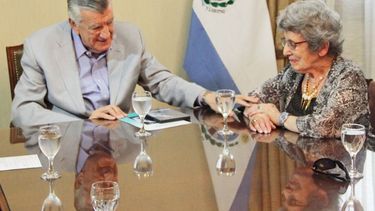 Delia Giavanola: una abuela fundadora de visita en San Juan