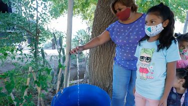 Angaco: estrenaron puente y agua potable y se vienen 300 nuevas viviendas