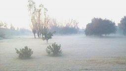 En el día mas frío, San Juan amaneció helada