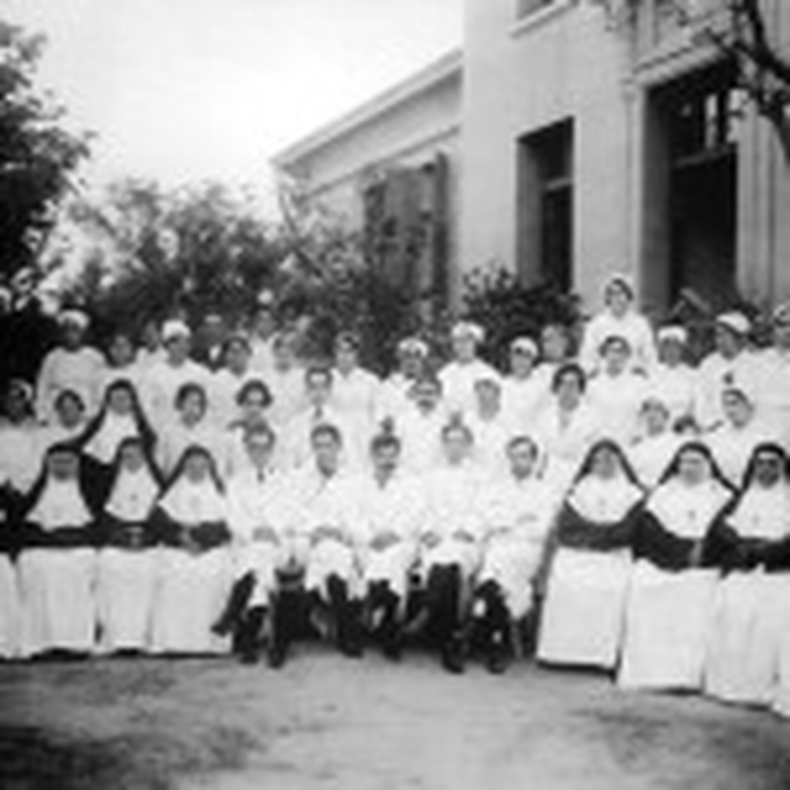 Los años del Hospital San Roque. Fotos recuperadas por el historiador Rubén Darío Guzmán.