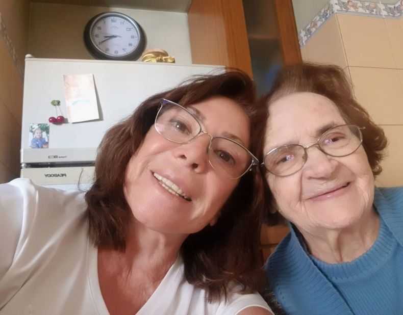 Olga Riutort su infancia, el día que enfrentó a su madre por la