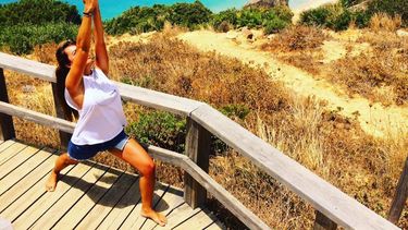 Yoga, la clave de una viajera sanjuanina para combatir el estrés