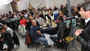 Con Uñac, la Cámara de Producción y Comercio Frutihortícola estuvo de festejo