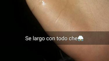 Se cumplieron los malos pronósticos: granizo en Pocito